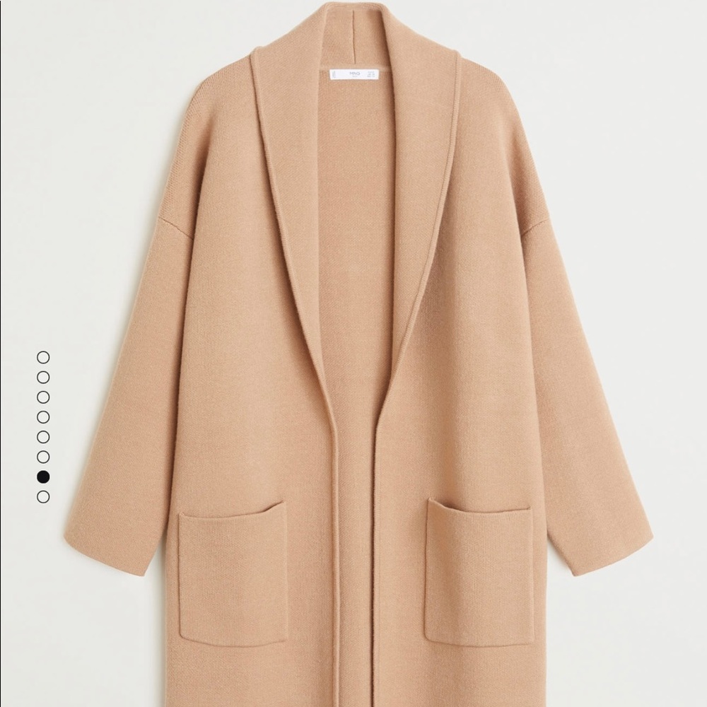 Mango Pocket Knit Cardigan - NWT